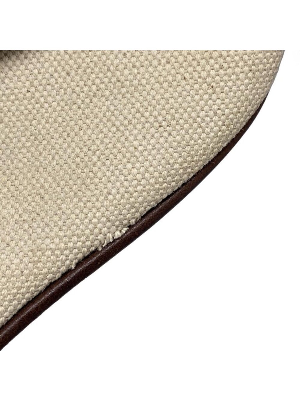 Dior Waist Pouch Saddle Bag Ivory Dark Brown Leather - Picture 15 of 15